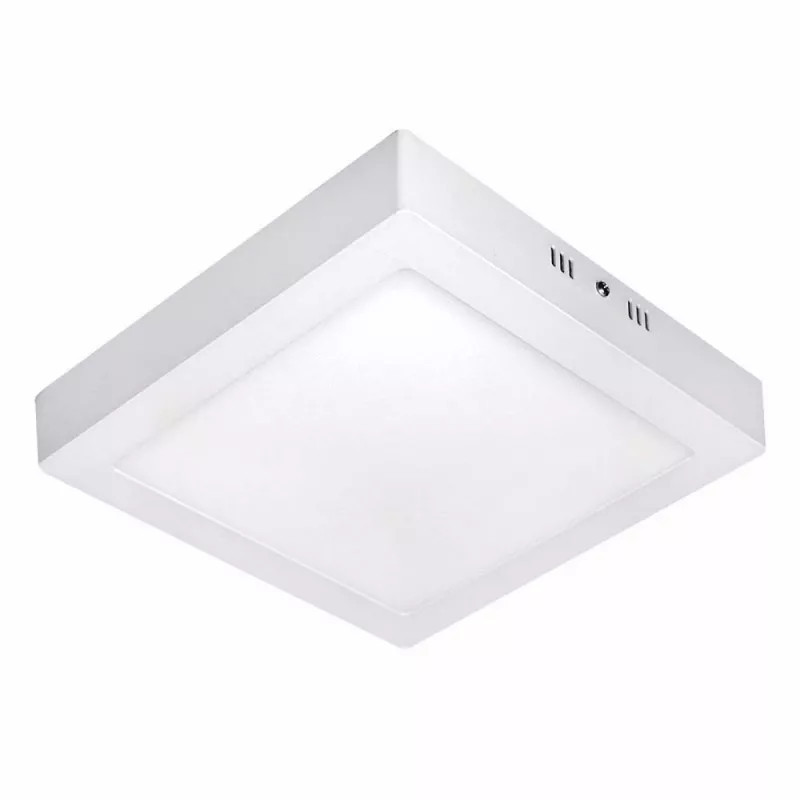 Plafón led BAEL SAND cuadrado 26W 2080lm 3000K luz cálida