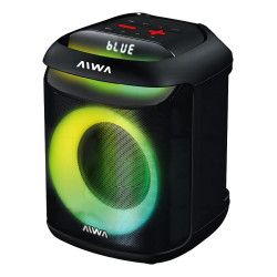 Parlante torre bluetooth Aiwa true wireless 6000PMPO (40W RMS) RGB AW-P180