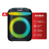 Parlante torre bluetooth Aiwa true wireless RGB AW-P180