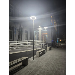 Farola led BAEL CIRCULAR IP65 120W 15600lm 5000K luz fría
