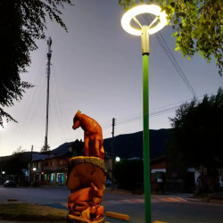 Farola led BAEL CIRCULAR IP65 120W 15600lm 5000K luz fría