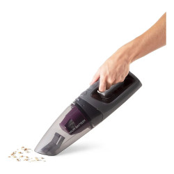 Aspiradora de mano ATMA 94AS7912PI bateria litio 7.4V 10W 400ml gris/violeta