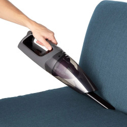 Aspiradora de mano ATMA 94AS7912PI bateria litio 7.4V 10W 400ml gris/violeta