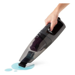 Aspiradora de mano ATMA 94AS7912PI bateria litio 7.4V 10W 400ml gris/violeta