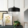 Colgante 180° ILUMINACIÓN DAYAN para 1 luz E27 negro