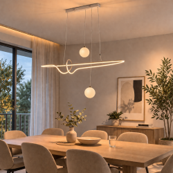 Colgante led 180° ILUMINACIÓN EXPON 48W blanco dinámico