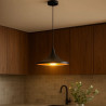 Colgante 180° ILUMINACIÓN BEAT WIDE para 1 luz E27 negro