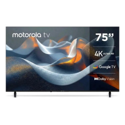 Smart Tv MOTOROLA 91MT7510 75' Led UHD 4K Google Tv