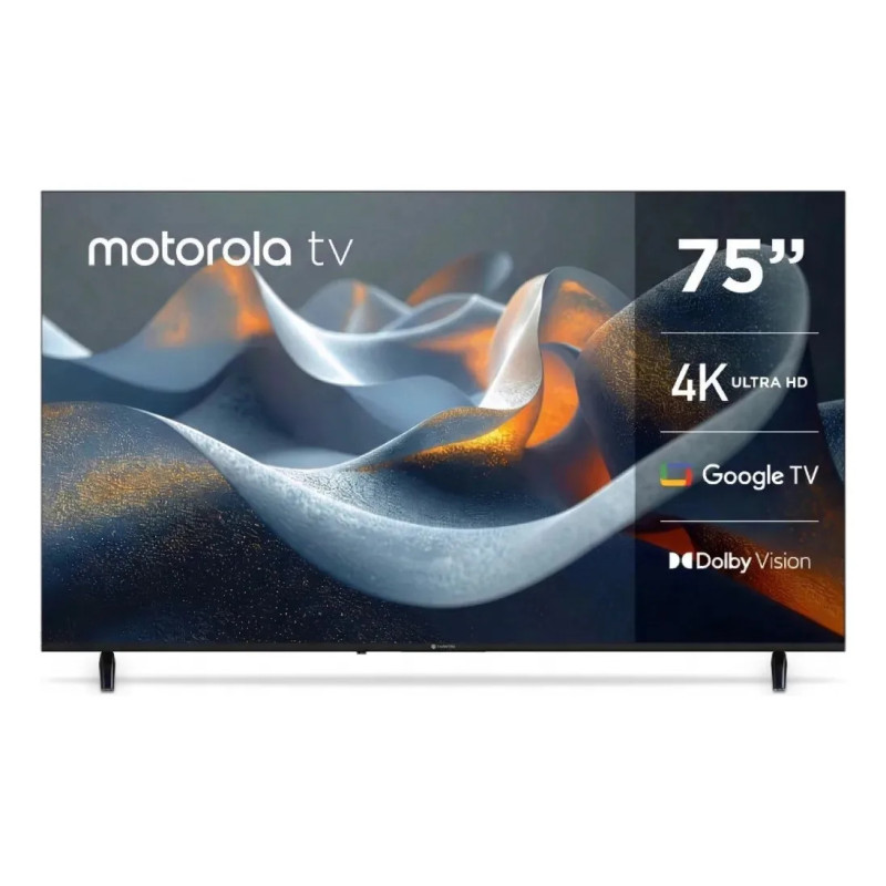 Smart Tv MOTOROLA 91MT7510 75' Led UHD 4K Google Tv