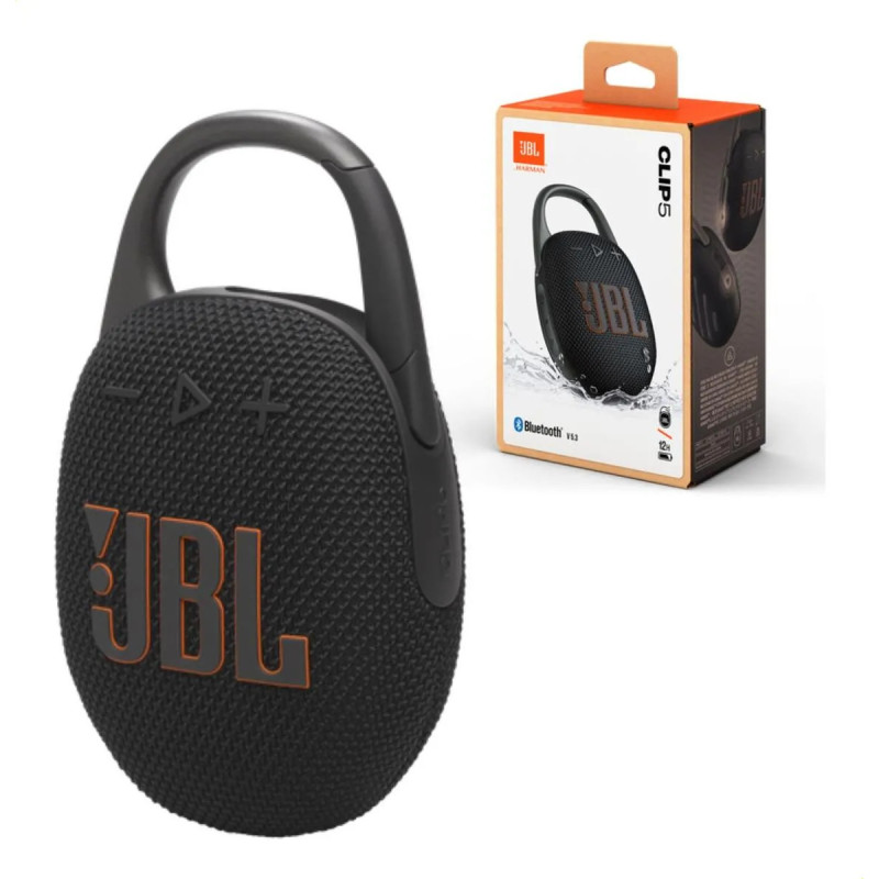 Parlante bluetooth JBL CLIP 5 portátil negro