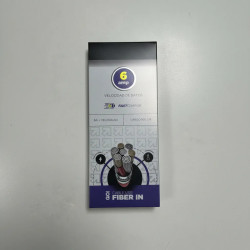 Cable USB-C GO Fiber 1m 6A Carga Rápida y Datos Negro