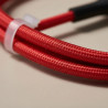 Cable USB-C GO Fiber 1m 6A Carga Rápida y Datos Rojo