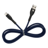 Cable USB-C GO Fiber 1m 6.0A Carga Rápida y Datos Azul
