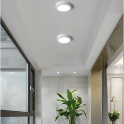 Plafón led BAEL CUP redondo 6W 480lm 3000K luz cálida