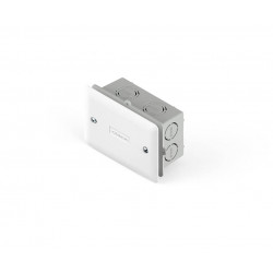 Tapa ciega SISTELECTRIC rectangular para tornillo blanco