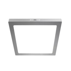 Plafón led MACROLED cuadrado 18W 1620lm 6000K luz fría