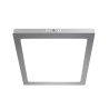Plafón led MACROLED cuadrado 18W 1620lm 6000K luz fría