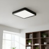 Plafón led MACROLED cuadrado 18W 1620lm 6000K luz fría
