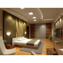 Plafón led PHILIPS cuadrado 12W 900lm 6500K luz fría