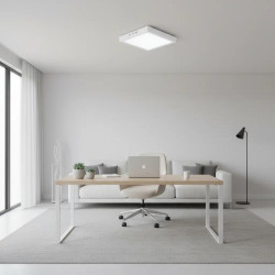Plafón led LEDVANCE SLIM cuadrado 24W 1800lm 6500K luz fría
