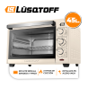 Horno Eléctrico Lusqtoff LQ-HE45C 45lt 1600W crema