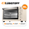 Horno Eléctrico Lusqtoff LQ-HE35C 35lt 1500W crema