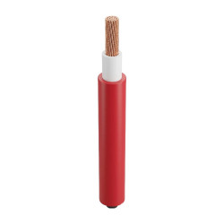 cable IMSA unipolar uso solar cobre estañado 4MM rojo por metro
