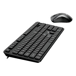 Combo teclado + mouse GENIUS KM-8216S silencioso inalámbrico