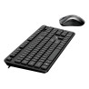 Combo teclado + mouse GENIUS KM-8216S silencioso inalámbrico