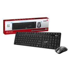 Combo teclado + mouse GENIUS KM-8216S silencioso inalámbrico
