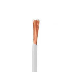 Cable unipolar PRYSMIAN 2,5mm2 blanco por metro CLASE 5 IRAM 2183
