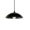 Colgante 180° ILUMINACIÓN MAIN para 1 luz E27 vidrio negro