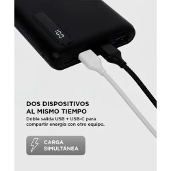 Power Bank GADNIC BC-19 carga rápida 15000mAh USB C