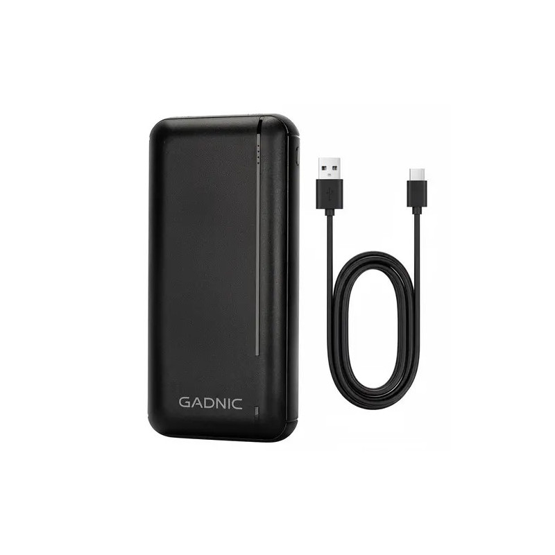Power Bank GADNIC BC-66 carga rápida 25000mAh dual USB
