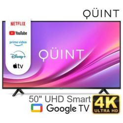 QUINT TV LED GOOGLE TV 50 SMART UHD QT-50UHD20312-257