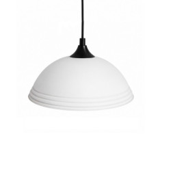 Colgante 180° ILUMINACIÓN MAIN para 1 luz E27 vidrio negro