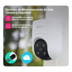 Combo de cámaras Ezviz smart: 2 camaras H8C + 1 camara C6N