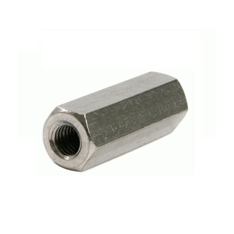 Niple SAMET zincado de 1/4' para unir varillas roscadas Niple SAMET zincado de 1/4' para unir varillas roscadas