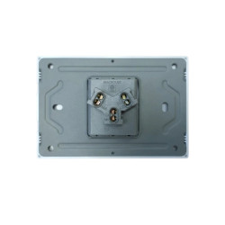 Conjunto armado MACROLED MILAN 1 toma polarizado combinado 10a 250vca gris