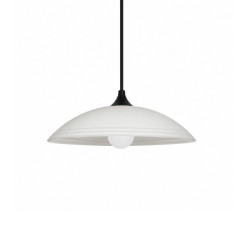 Colgante 180° ILUMINACIÓN MAIN para 1 luz E27 vidrio negro
