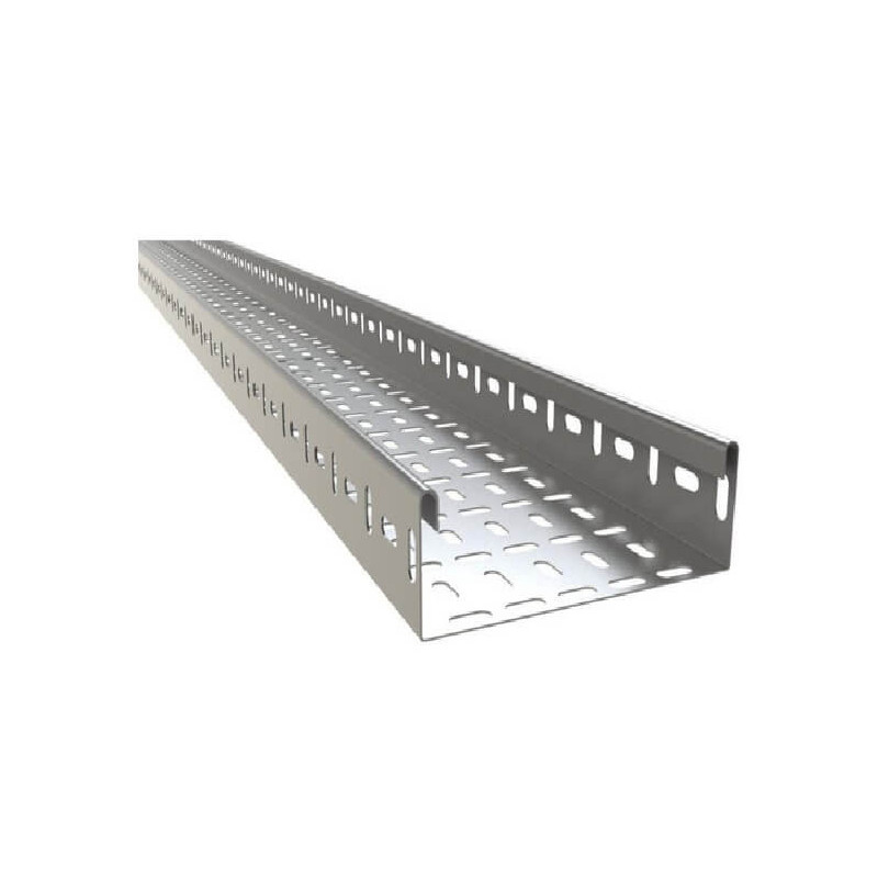 Bandeja SAMET de chapa perforada clasica 0.7 x 150 mm x 3m ala 50