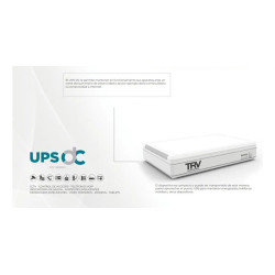 UPS TRV MINI DC 9/12 VDC SELECCIONABLE 12W USB A 5W