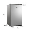 Heladera Bajo Mesada GAFA HGFM90P 90 Litros Plata