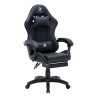 SILLA GAMING NEGRO CON APOYA PIES NM-SG905 NETMAK