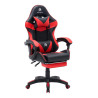 SILLA GAMING ROJO CON APOYA PIES NM-SG905-R NETMAK