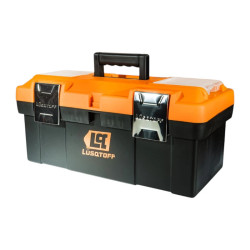 Caja de herramientas LUSQTOFF plastica cierre metalico 19 Pulg