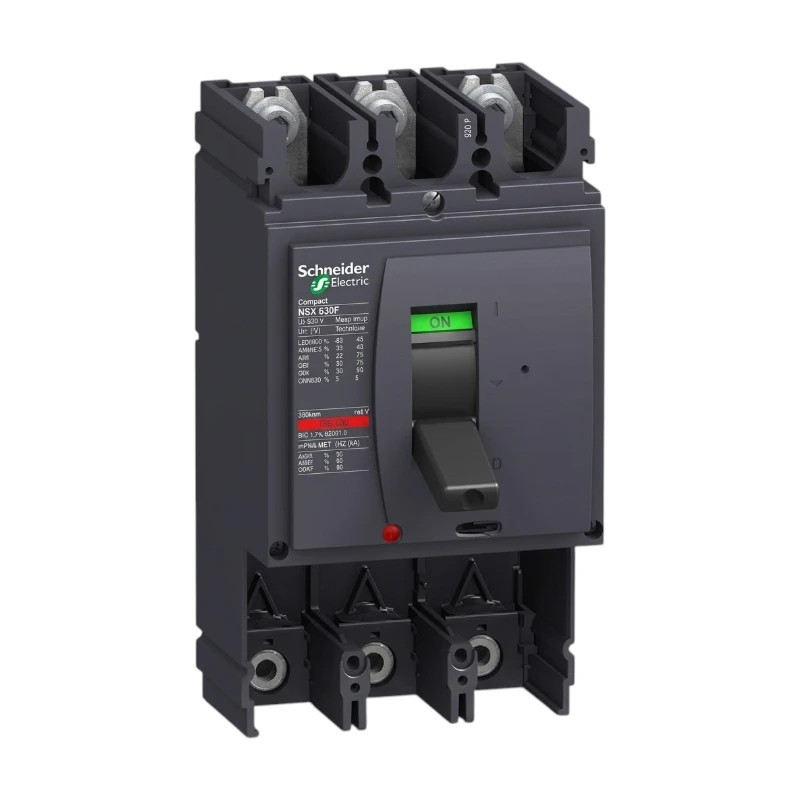 Interruptor automatico SCHNEIDER 3X630A 50KA sin rele NSX630N