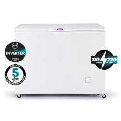 Freezer horizontal INELRO FIH350 280 litros inverter blanco OUTLET