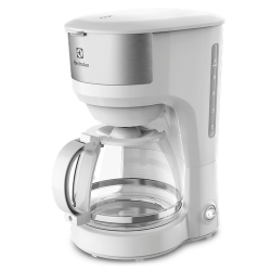 Cafetera de filtro ELECTROLUX ECM21 1,2 litros 750W blanco y acero inoxidable