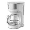 Cafetera de filtro ELECTROLUX ECM21 1,2 litros 750W blanco y acero inoxidable